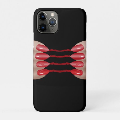 Vampire finger V2 iPhone 11 Pro Case