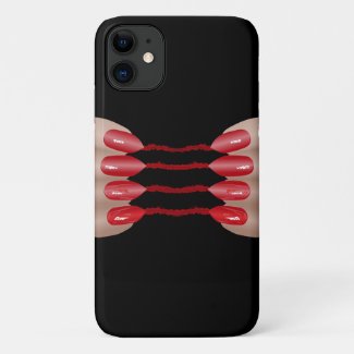 Vampire finger V.2 iPhone 11 Case