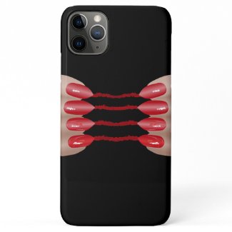 Vampire finger V.2 iPhone 11 Pro Max Case