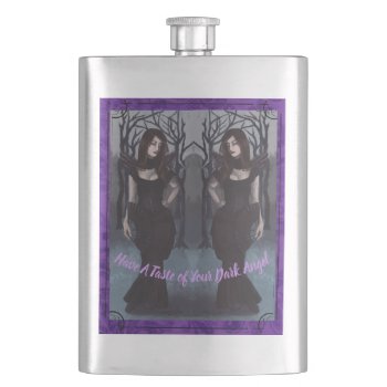 Vampire Flask Gothic Flask Halloween Flask Vampyre by Deanna_Davoli at Zazzle