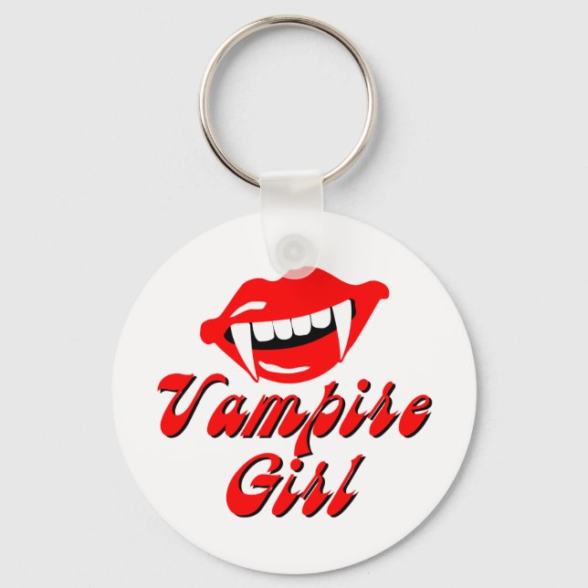 Vampire girl keychain (Front)