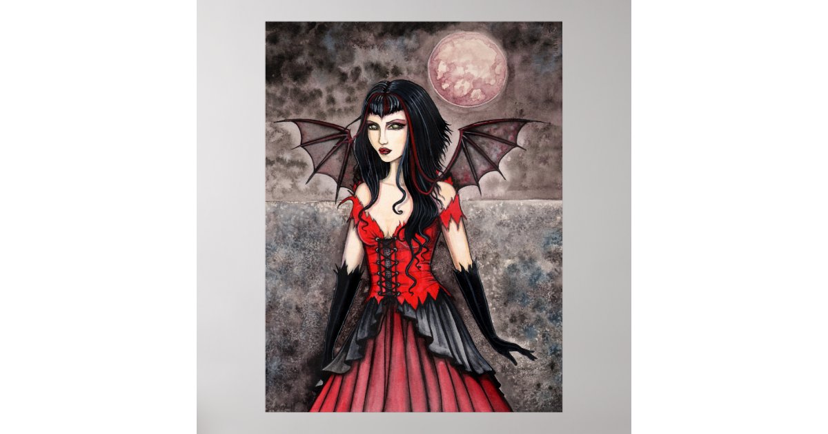 gothic fairy poster