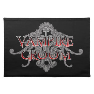 Vampire Groom Placemat