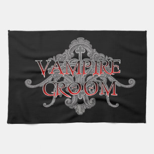 Vampire Groom Towel