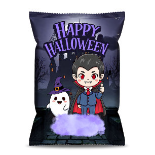 Vampire Halloween Chip Bag Wrappers Party Favors Notepad