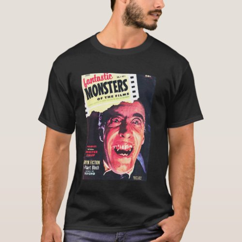 Vampire Halloween Horror Vintage Dracula Comic Boo T_Shirt