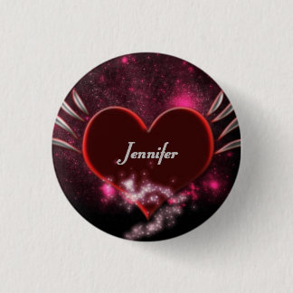 Vampire_Heart_Jennifer Pinback Button