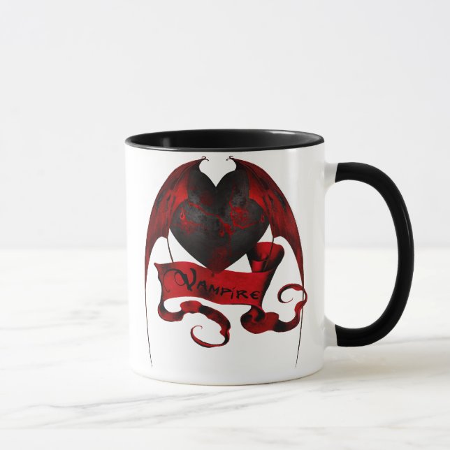 Vampire Heart Mug (Right)