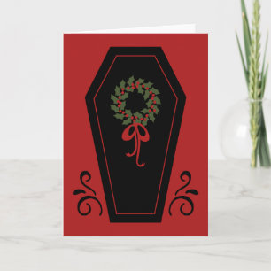 Vampire Holiday Coffin