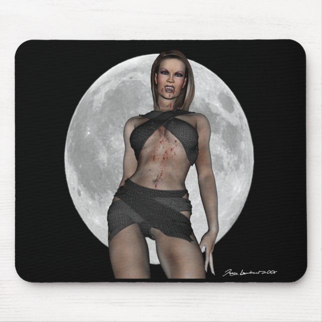 Vampire Huntress Mouse Pad (Front)