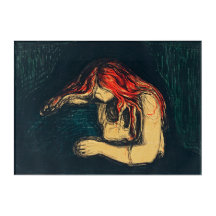 Vampire II by Edvard Munch