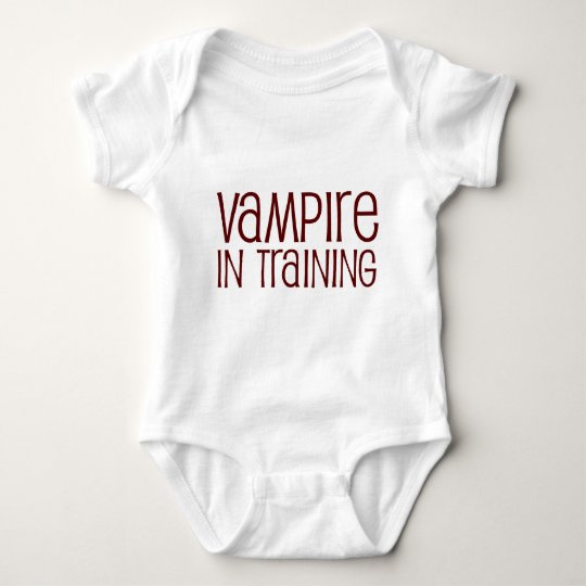 Vampire In Training Baby Bodysuit