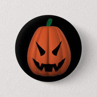 Vampire Jack O'Lantern Button