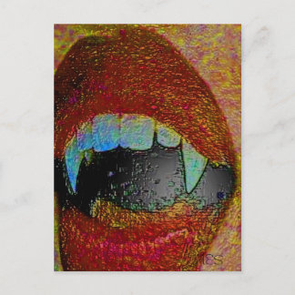 VAMPIRE KISS POSTCARD