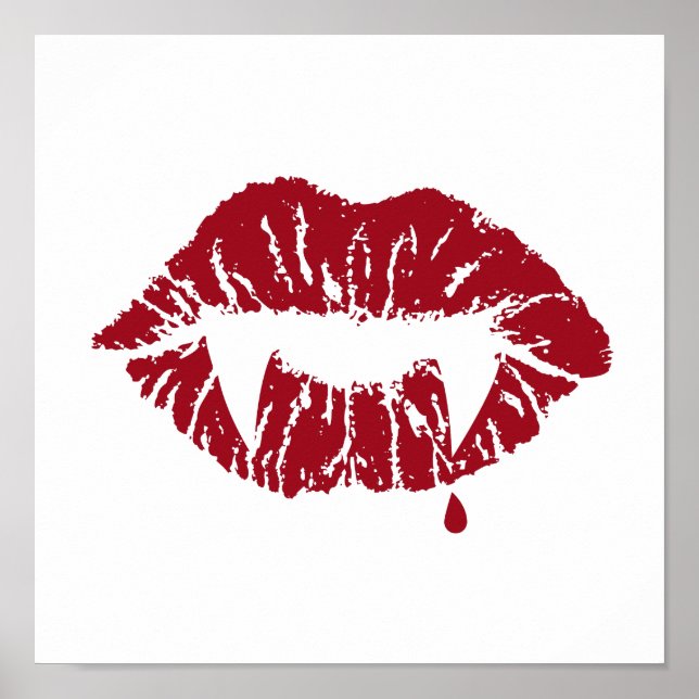 Vampire Kiss Print (Front)