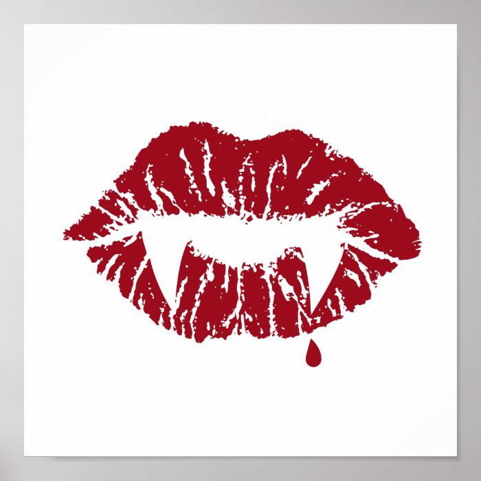 Vampire Kiss Print