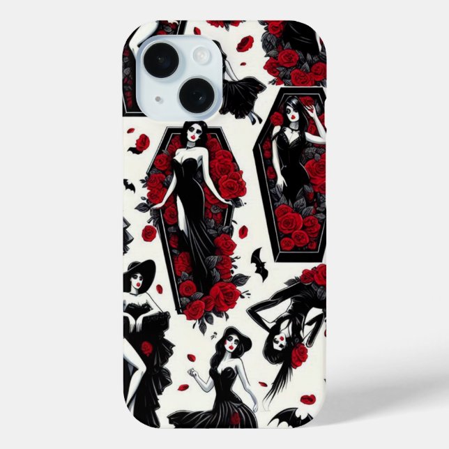 Vampire Ladies Case-Mate iPhone Case (Back)
