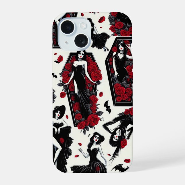 Vampire Ladies Iphone Case (Back)
