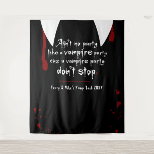 Vampire Lair Party Don't Stop Halloween Backdrop