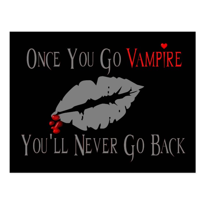 Vampire Love Postcards