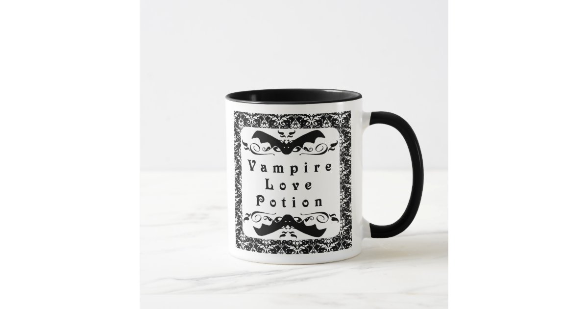 Vampire Love Potion Halloween Mug | Zazzle