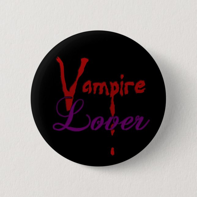 Vampire Lover Button (Front)