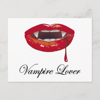 Vampire Lover Postcard