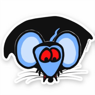 Vampire Miki Mouse Sticker