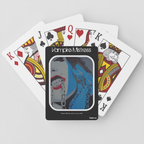 Vampire Mistress Playing Cards
