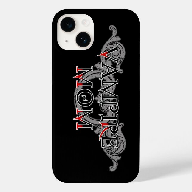 Vampire Mom Case-Mate iPhone Case (Back)
