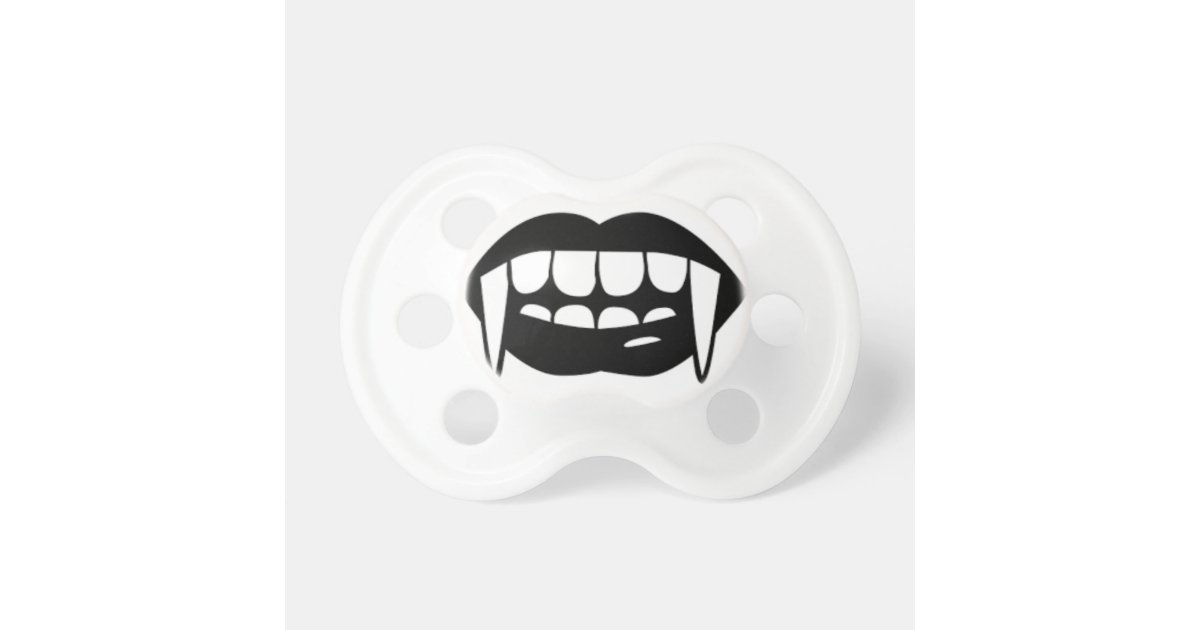 Vampire Pacifier Zazzle