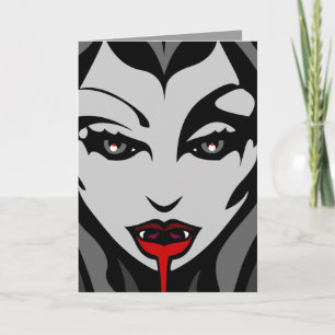 Vampire Party Invitations Custom Halloween Cards