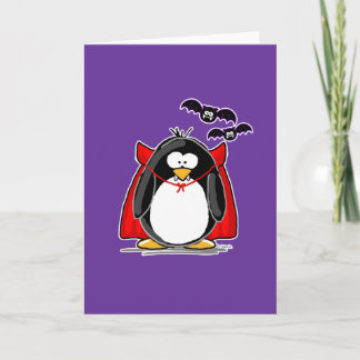Vampire Penguin Card