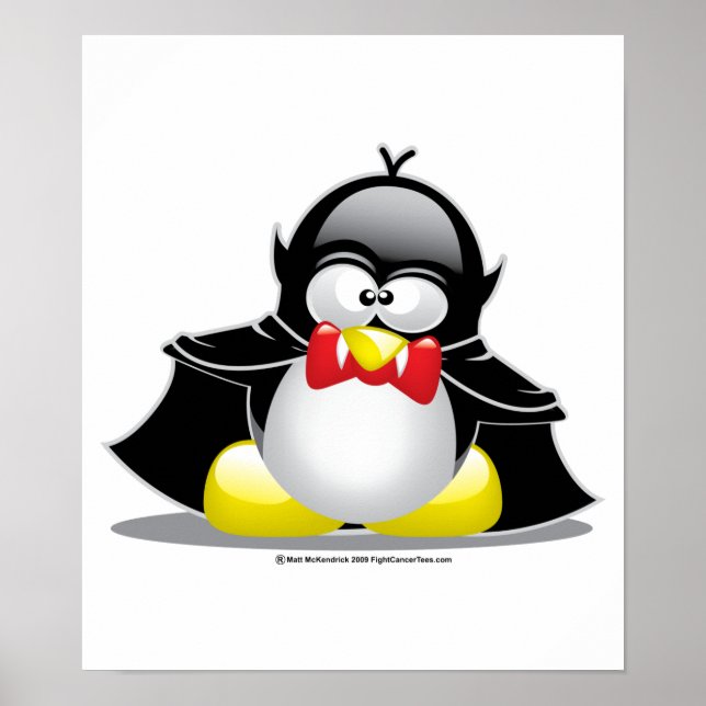 Vampire Penguin Poster (Front)