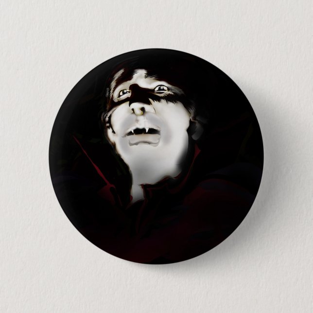 Vampire Pinback Button (Front)