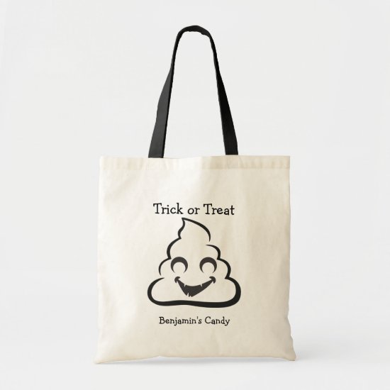 Vampire Poop Halloween Emoji Treat Bags
