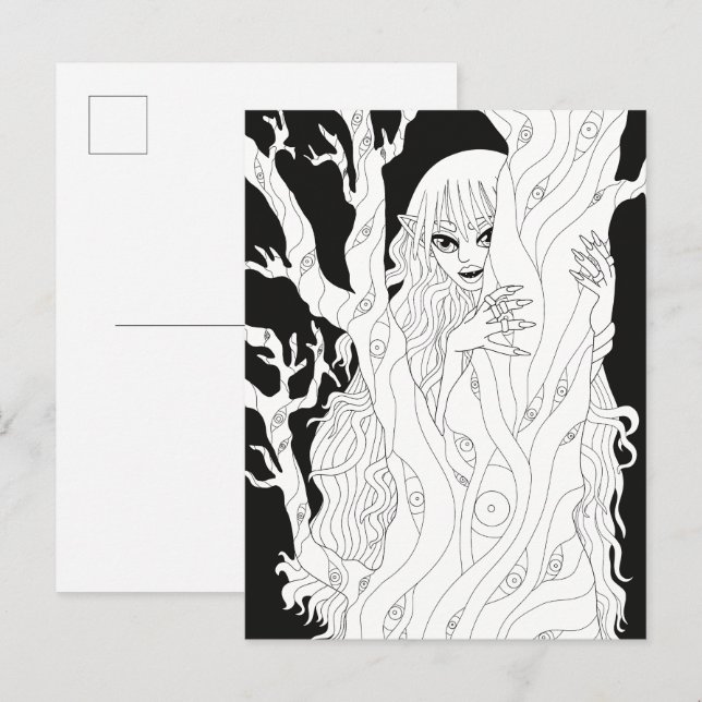 Vampire Postcard (Front/Back)