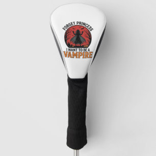 Vampire Princess Shirt Spooky Retro Halloween Desi Golf Head Cover