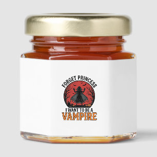 Vampire Princess Shirt Spooky Retro Halloween Desi Honey Jar Favors