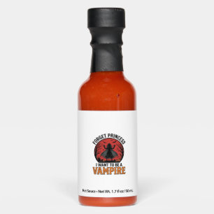 Vampire Princess Shirt Spooky Retro Halloween Desi Hot Sauces