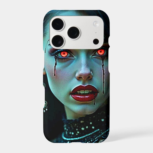 Vampire Queen: Dark Allure Art Iphone Case (Back)