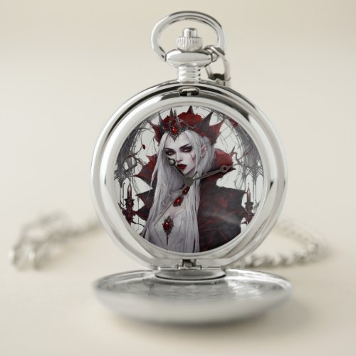 Vampire Queen Pocket Watch