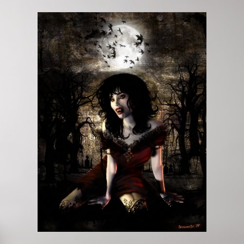 Vampire Queen Poster
