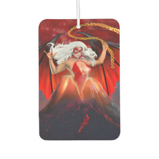 Vampire Rebel Girl: Volcano Escape Air Freshener