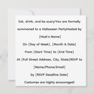 Vampire Rebel Girl: Volcano Escape Invitation