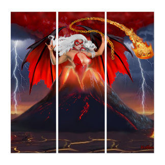 Vampire Rebel: The Volcanic Escape Triptych