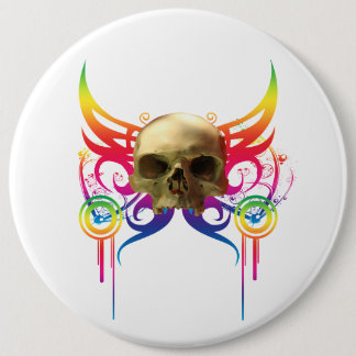 Vampire Skull Button