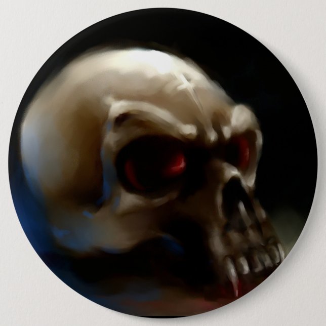 Vampire Skull Button (Front)