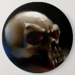 Vampire Skull Button at Zazzle