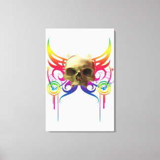 Vampire Skull Canvas Print